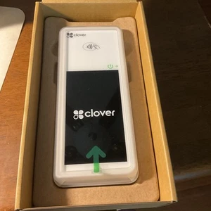Clover Flex C403 (Wi-fi) Card Reader POS System + Clover K400 U Flex Cradle - Picture 1 of 7