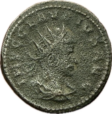 EMPEROR Claudius II GOTHICUS Ancient Roman Coin with Juno & Peacock - Image 1 of 2