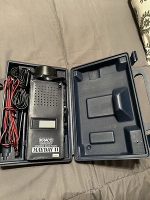 Vintage Kraco Mayday II Emergency Citizens Band Radio Untested - Image 1 of 3