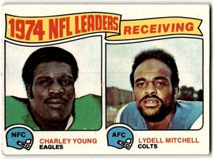 Charle Young/Lydell Mitchell 1975 Topps #3 Philadelphia Eagles/Baltimore Colts - Picture 1 of 2