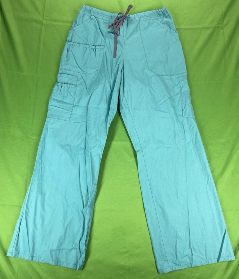 Pantalones Médicos Medianos Azul Claro Simply Basic Foto 1 de 4