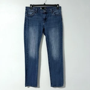 Kut from the Kloth Women’s Stevie Straight Leg  Jeans 10 Dark Blue Wash - Picture 1 of 14