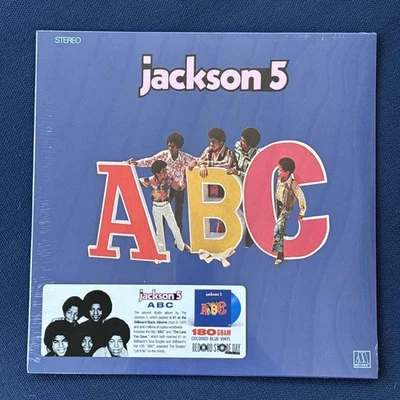 Jackson 5 ABC BLUE VINYL 2022 RSD RECORD STORE DAY! NEW, SEALED! MINT! - Image 1 of 4