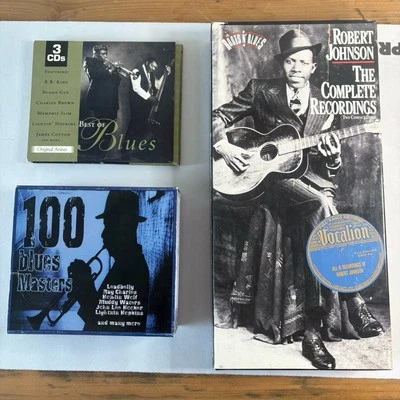 Blues CD Lot Robert Johnson Blues Music Complete Recordings by & 2 Other Sets Foto 1 de 4