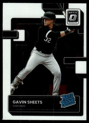 2022 Donruss Optic RATED ROOKIE Gavin Sheets Rookie Chicago White Sox #35 - Image 1 of 2