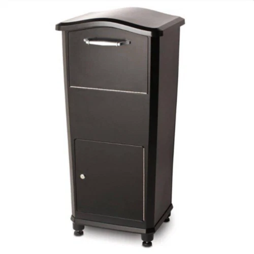 Architectural Mailboxes Cast Aluminum Elephantrunk Parcel Drop Box with Drum - Image 1 of 4