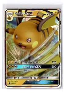 Raichu GX - SM213 Sun & Moon Black Star Promo Card - NM - POKEMON TCG - Picture 1 of 2