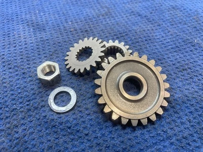 Honda CR85RB CR85R 2006 engranaje primario engranaje ralentí extremo inferior conjunto de engranajes CR85 Foto 1 de 4