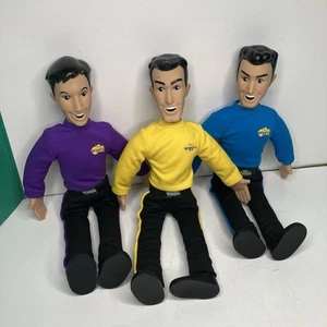The Wiggles Speak N Sing Lot Of 3 Anthony Greg Jeff Doll Spin Master 2003 Work - Picture 1 of 17