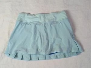 Lululemon 4Reg Pacesetter Rüschenrock Skort blau grün - Bild 1 von 8
