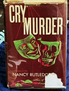 Nancy Rutledge / CRY MURDER 1st Edition 1954 - Picture 1 of 3