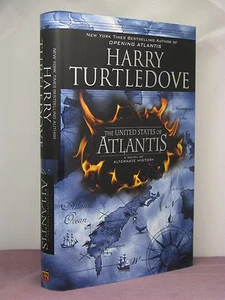 1st, signed, Lost Continent 2:United States of Atlantis by Harry Turtledove(2008 - Picture 1 of 2