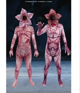 Halloween Stranger Things Demogorgon Flor Monstruo Cosply Disfraz Body SOLES - Imagen 1 de 14