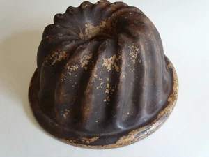 ANCIEN MOULE A GATEAU ALSACIEN EN TERRE VERNISSE 19 èm Siècle - Picture 1 of 5