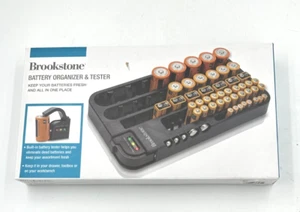 Brookstone Battery Organizer and Tester MI1061896 - Picture 1 of 2