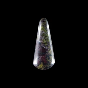 Cuenta colgante piedra de sangre africana 55x24x7 mm HE301016 - Imagen 1 de 8