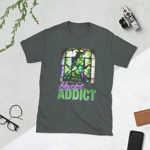 Stained Glass, Heroine Addict (SHE HULK inspired Design) Short-Sleeve T-Shirt - Picture 1 of 13