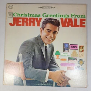Christmas Greetings From Jerry Vale 1964 Vintage Vinyl Record Album LP Columbia - Picture 1 of 4
