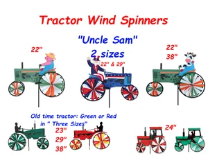 Tractor Wind Spinners by Premier Design Two - Afbeelding 1 van 14