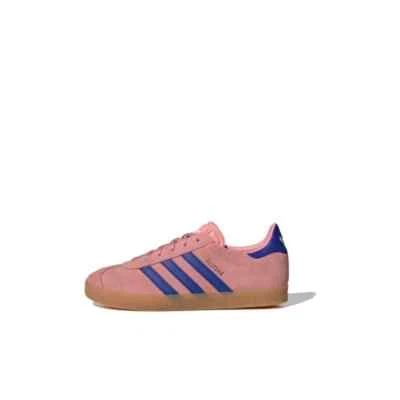 Adidas Gazelle J 'Semi Pink Spark Lucid Blue'  kids' IG9153 - Image 1 of 4
