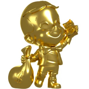 YOUTOOZ • Edición Limitada • CROMO RICHIE RICH #1 • DORADO • Envío Gratis - Imagen 1 de 2