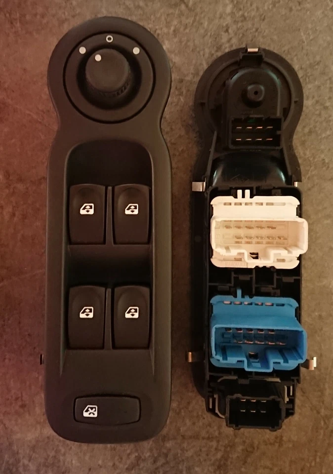 Bouton Interrupteur leve vitre Avant Gauche Modus Grand Modus ref 8200379694 - Photo 1/1