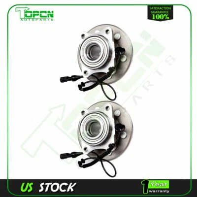 2 Pcs Rear Wheel Hub Bearings For Lincoln Navigator 2007 2008 2009 2010 - 2012 - Image 1 of 4