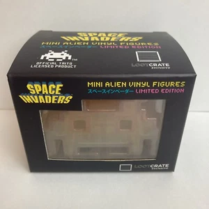 Loot Crate Space Invaders New Alien Vinyl Figur Limited Edition Orange Clear - Bild 1 von 8