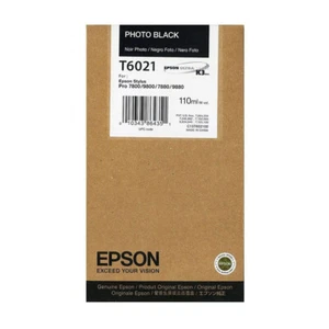 Original Epson T6021 photo-noir C13T602100 Mhd 2023 - Photo 1/1