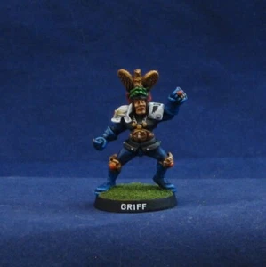 Bemalter Griff Oberwald Human Blood Bowl Star Player, Games Workshop GW OOP Metall - Bild 1 von 4