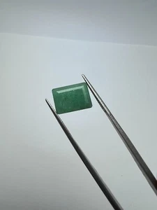 Sakota Green Emerald 5.95 ct octagon Shape  Cabochon Loose Gemstone 13x9.5x5mm - Picture 1 of 5