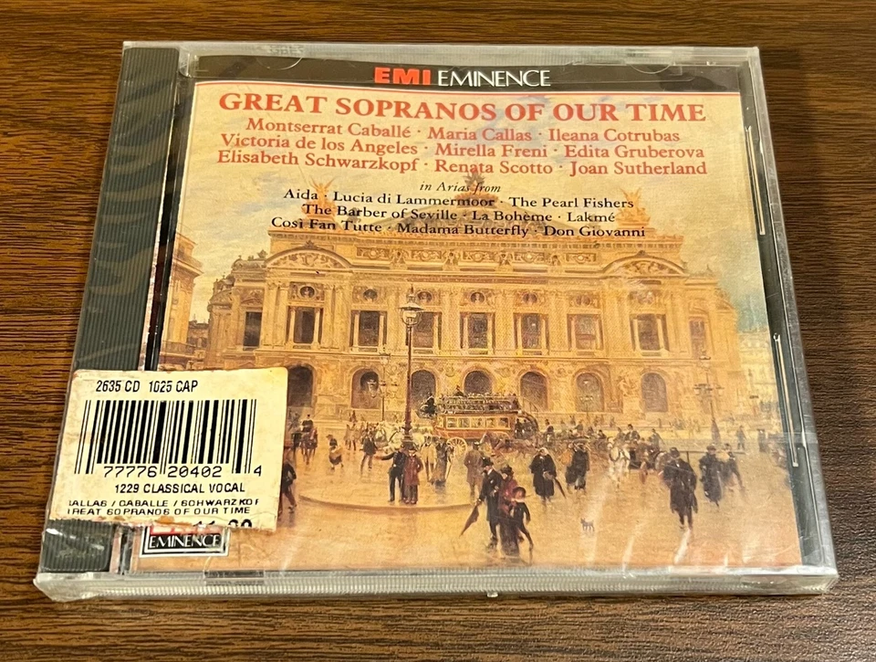 GREAT SOPRANOS OF OUR TIME (CD,2005) Caballe/Callas/Frenni/Scotto - new/sealed Foto 1 de 3