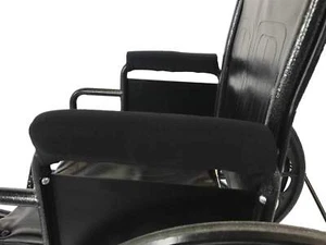 Cubiertas de reposabrazos para silla de ruedas Crutcheze - Envolturas cómodas acolchadas con absorción de humedad - Imagen 1 de 5