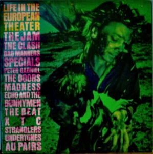 LIFE IN THE EUROPEAN THEATER-NM1982LP COMPILATION THE CLASH/PETER GABRIEL+++++++ - Picture 1 of 1