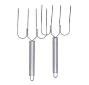 NEW Stainless Steel Turkey Lifter Set of 2 In Box - Picture 1 of 5