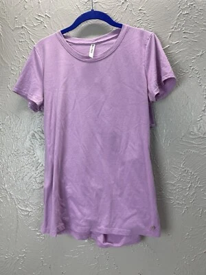 Camiseta Top Espalda Abierta Fabletics Púrpura Lila Entrenamiento Atlético Talla Mediana Foto 1 de 3