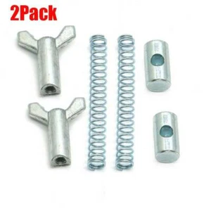 For Honda TRX125 / TRX200 All Years Brake Cable Wing Nut Adjust Arm Joint Spring - Picture 1 of 8
