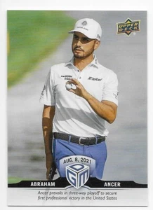 2021 UPPER DECK GAME DATED MOMENTS Abraham Ancer #7 - Picture 1 of 1