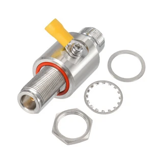 Pare-foudre type N pour antenne 3G 4G LTE WiFi 2,4 GHz LoRa 915 MHz faible perte - Photo 1/5