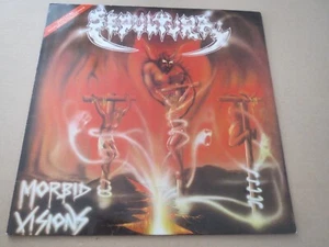 SEPULTURA ~MORBID VISIONS~ SCHWER ZU FINDEN LIMITIERTE AUFLAGE LP VINYL ENTHÄLT EP EX+ - Bild 1 von 7