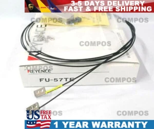 KEYENCE FU-57TE Fiber Optic Sensor New #- - Picture 1 of 4