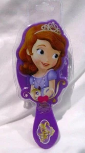 Disney Sofia Molded Character Handle Detangling Hair Brush 4 Most Hair Types-New - Picture 1 of 2