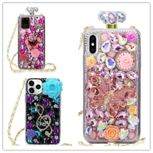 Für Samsung Galaxy S22 S23 S24+ S25 Ultra Hülle Diamonds Parfum Flakon Cover - Bild 1 von 42