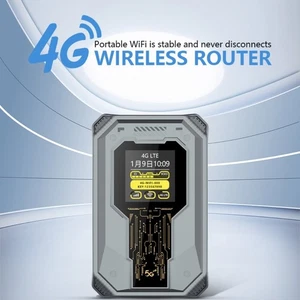 Portable Wireless Router 300Mbps Fast Wifi 4G LTE and 5G Network Support - Picture 1 of 8