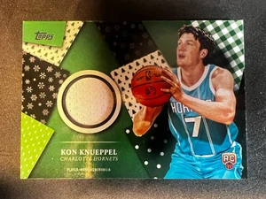 2025-26 Topps Basketball Holiday Mega KON KNUEPPEL Relic GAME WORN HR-3 DUKE - Picture 1 of 10