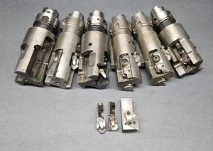21 Stck. Kennametal HSK40 Modular Wendeschneidbarer Werkzeughalter & Kartusche Posten Maschinist - Bild 1 von 5