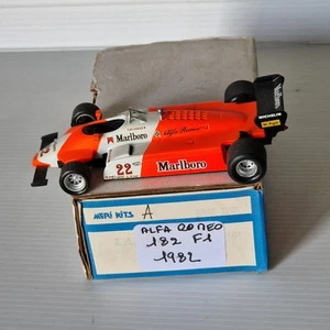 ALFA ROMEO 182 F1 1982 1/43 DANO kit white métal monté montage professionnel - Imagen 1 de 16