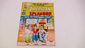 AMERICAN SPLENDOR #1 Underground Comic  - F/VF - Unread 1st Print Comix - Picture 1 of 22