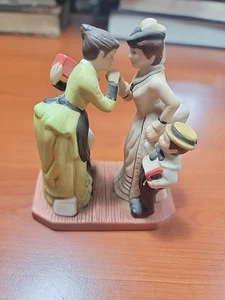 Vintage Danbury Mint Porzellan Figur " School Days " - Bild 1 von 4