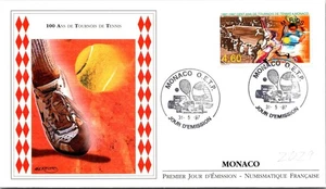 Monaco SC# 2029 FDC 1997 100 Years of Tennis Tournaments - A03097 - Picture 1 of 2